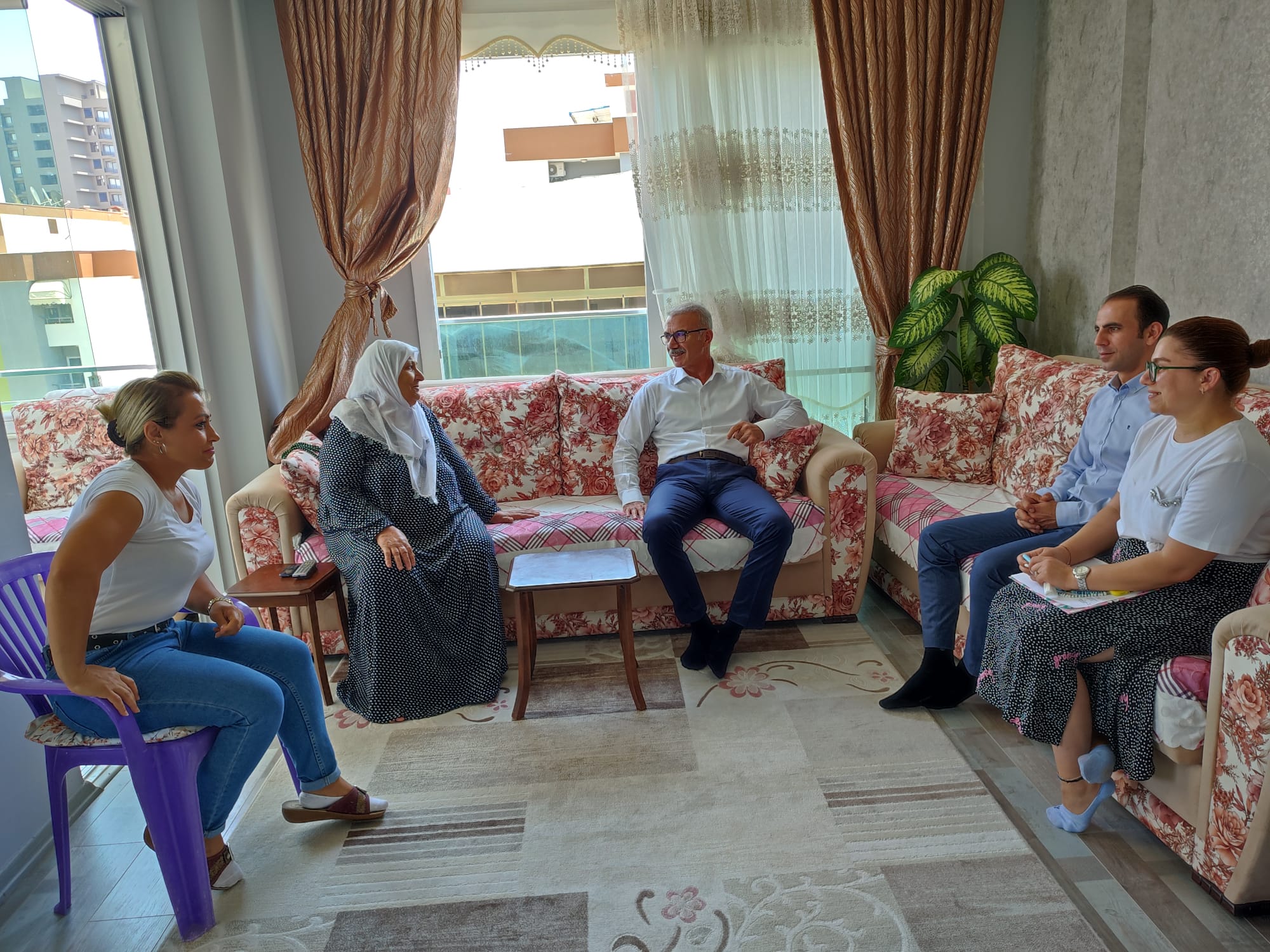 Kurban Bayramı Münasebetiyle Şehit ve Gazi Ailelerini ziyaret ettik.