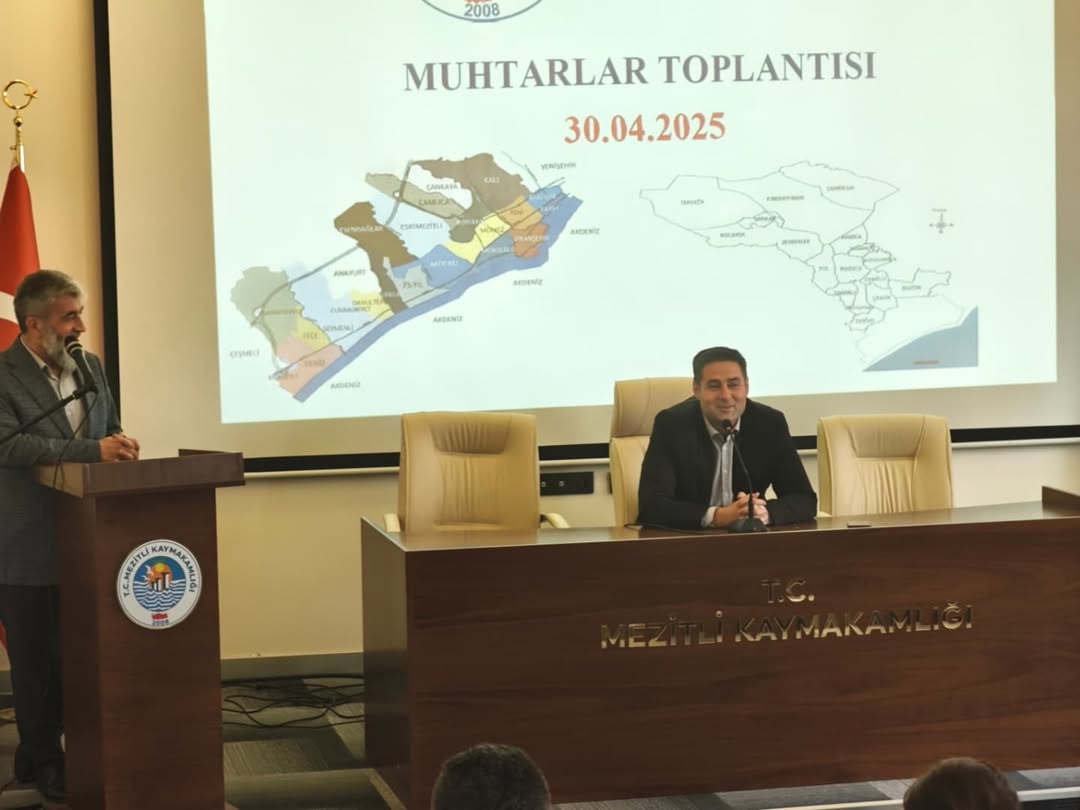 Kaymakamımız Sayın Turgay Gülenç Başkanlığında Muhtarlar Toplantısı Gerçekleştirildi 